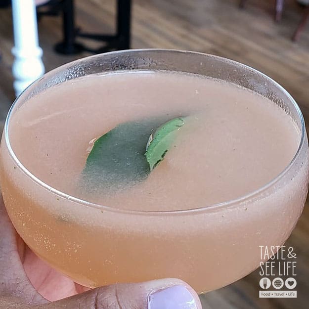 True Food Kitchen Grapefruit Thai Basil Martini